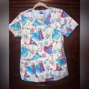 Tooniforms Frozen scrub